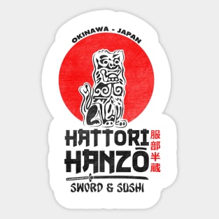 Hattori Hanzo Sticker